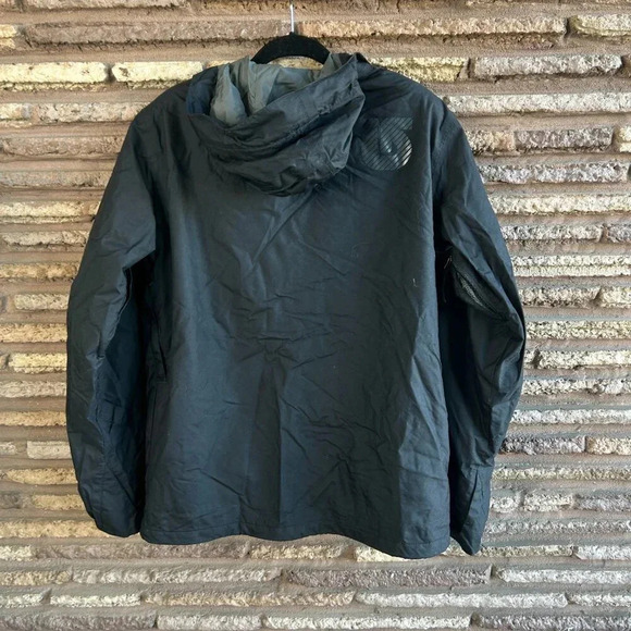 Burton Men's Dry Ride Black Snowboard Ski Jacket Hooded Size Medium - Picture 6 of 12